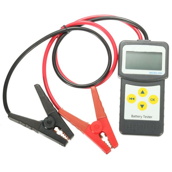 Freeshipping 12V ABS Tester per batterie per auto Analizzatore di batterie per veicoli automobilistici Strumenti elettrici Qualità durevole