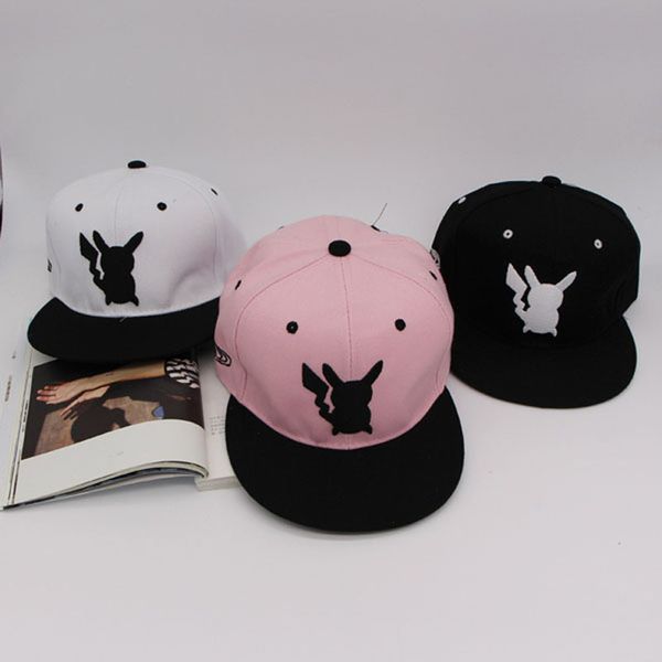 Acheter Poke Pikachu Pokémon Go Chapeau Casquette 3 Couleur Adult Mesh Ball Casquettes Adult Costume Cartoon Mesh Hockey Baseball Hockey Sneaker Hat
