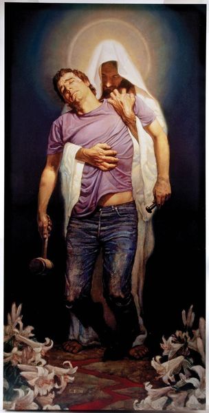 

Thoma black hear the forgiven handpainted hd print modern portrait art oil painting on canva home wall deco multi ize frame option