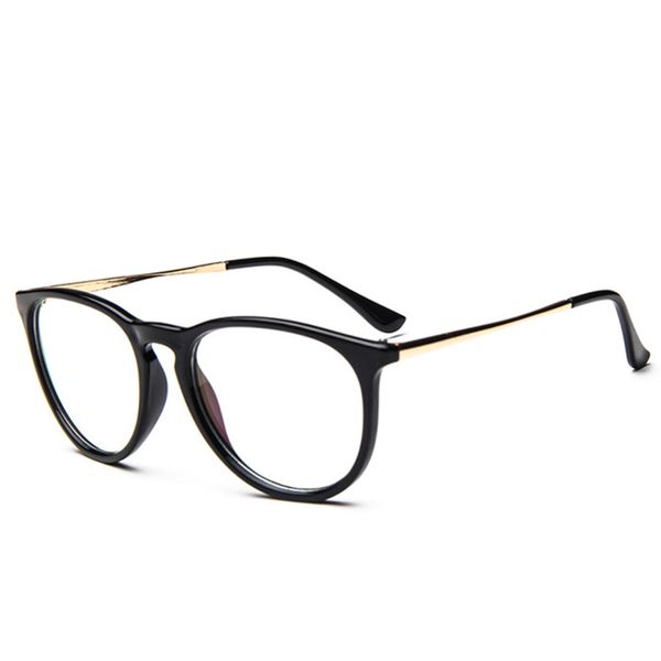 

wholesale- outeye vintage eyeglasses men women clear lens glasses round metal frame titanium glasses nerd optical eyewear, Silver