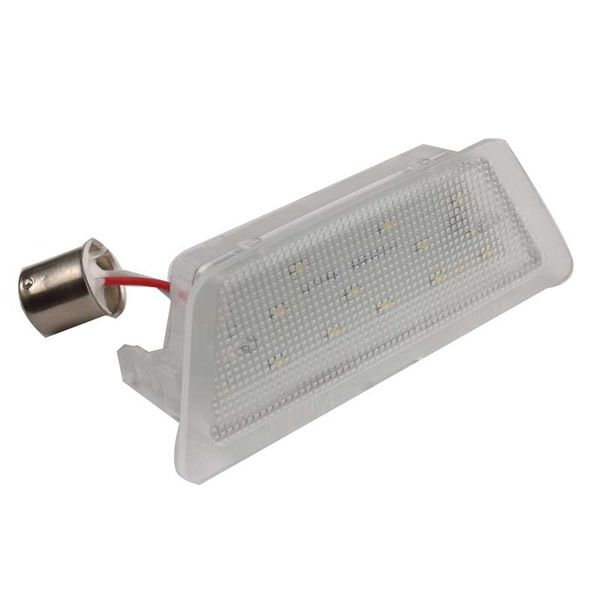 

for opel astra corsa 1pcs error 18smd led license plate lamp 12v