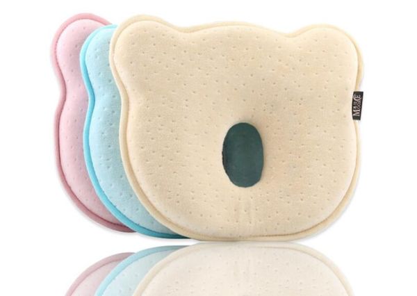 

comfortable baby shaped pillow memory pillow for 0-1 year babies