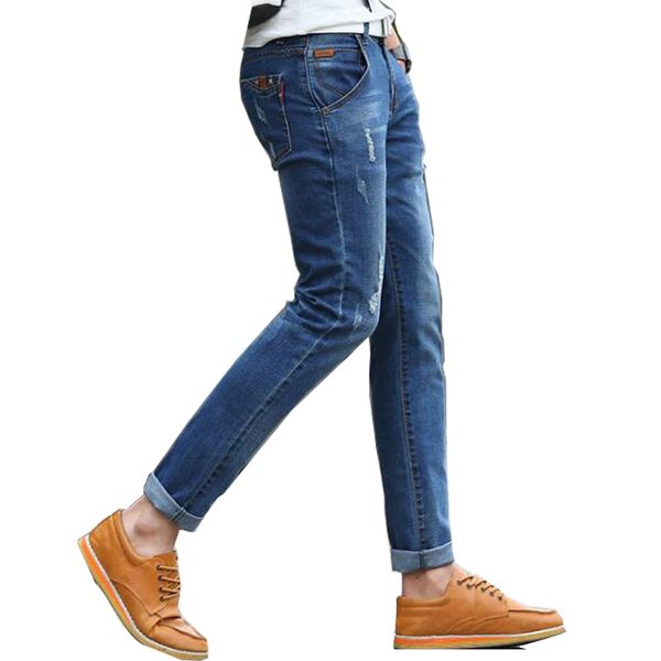 Compre Venta Al Por Mayor Moda Para Hombre Pantalones Vaqueros