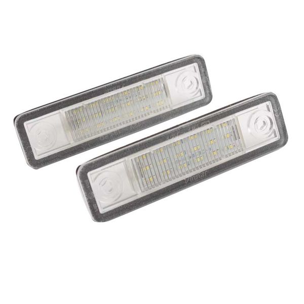 

for astra corsa omega 2pcs error 18smd led license plate lamp 12v