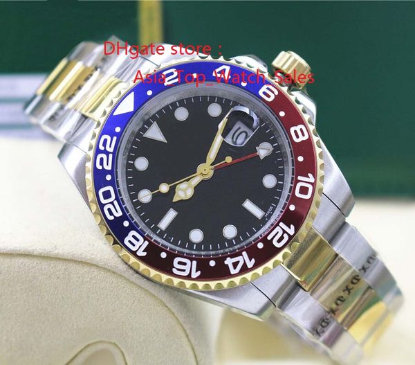 

Высокое качество Азии 2813 механический механизм 40 мм синий красный керамическая г