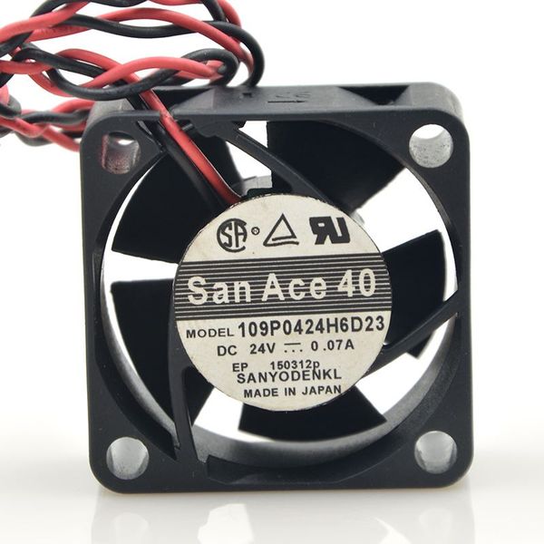 

japan's sanyo 109p0424h6d23 24v 0.07a 4020 4cm cooling fan