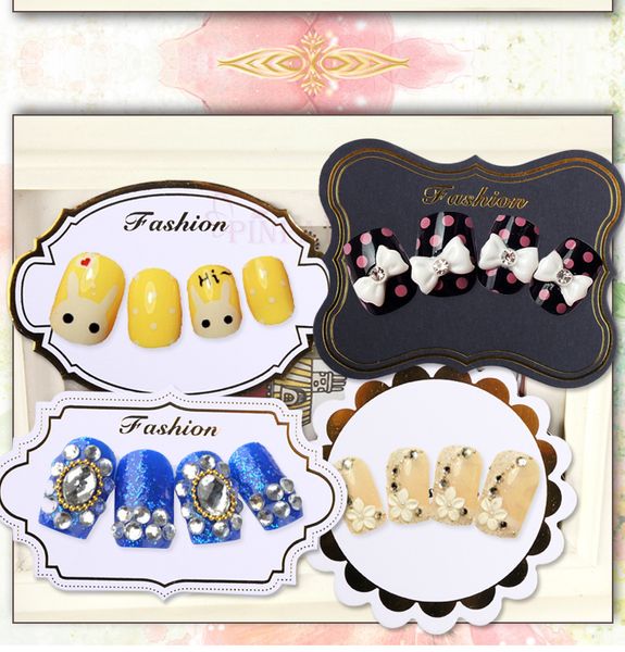 

e066 nail display board a product display card showing shelf japanese picture frame of show board nail tool hard card