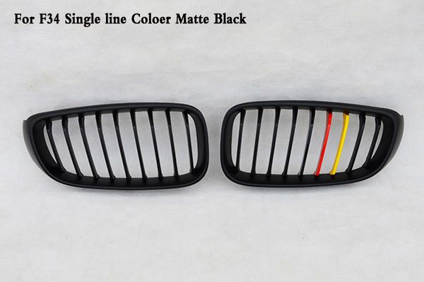 

одиночная линия решетка почки фронта волокна углерода coloer приспособленная на bmw 3 серии gt f34