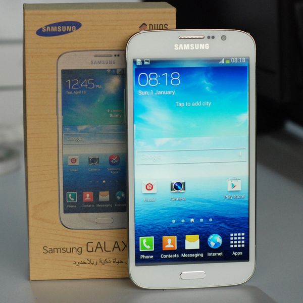 

Восстановленный оригинальный Samsung Galaxy Mega 5.8 I9152 3G сотовый телефон 5.8 Inch Dual Core Android4. 2 1G RAM 8G ROM
