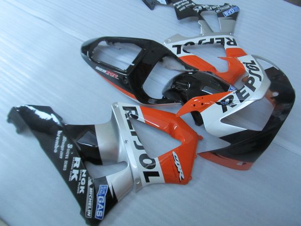 

injection molded 100% fairing kit for honda cbr900rr 00 01 silver red black fairings set cbr929rr 2000 2001 ot24