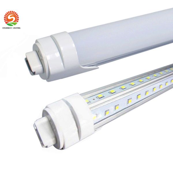 

6-футовый светодиодный R17D Cooler Door Led Tube 6-футовый двухрядный SMD2835 V-образный светодиодный светильник для витрины морозильной камеры