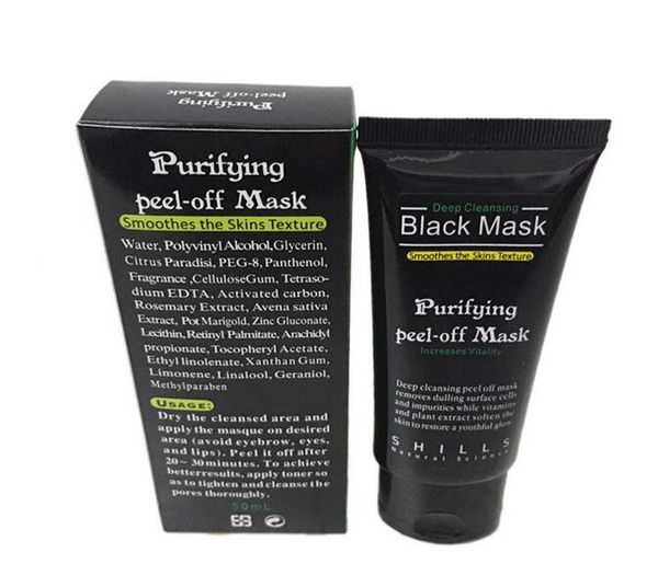 Heiße verkaufende SHILLS Deep Cleansing Black MASK 50ML Mitesser-Gesichtsmaske zum kostenlosen Versand Auf Lager!