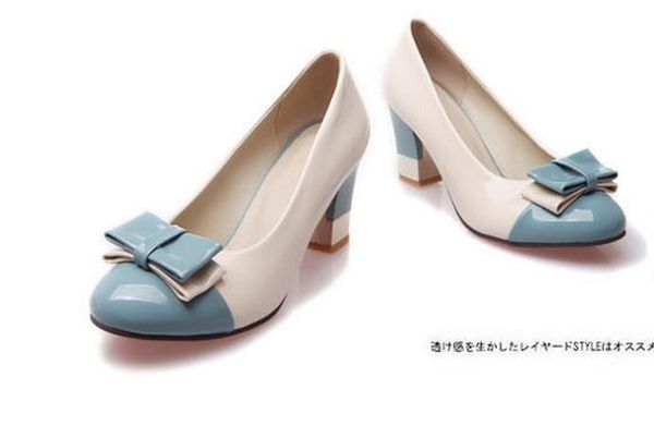 

women's shoes in spring and autumn high coarse heel round head @788, Black