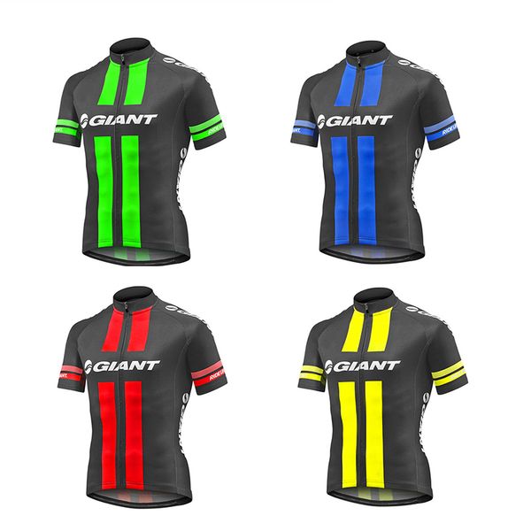 

2017 New Giant Cycling Jersey Summer Short Sleeve Shirts Maillot MTB Tops bike clothing bicycle clothes Ropa Ciclismo hombre D0606