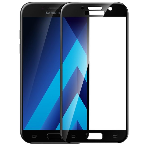 3D Film Glas Für Samsung Galaxy A5 2017 EINE Phenvel Volle Abdeckung Displayschutzfolie Für Galaxy A3 A5 A7 2017 gehärtetem Glas Arc-rand