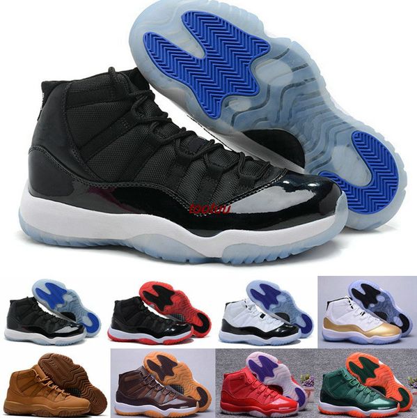 Großhandel Retro 11 XI 11S BlackDevil 72 10 Space Jams Großhandel 72 10 Original 11 11s Frauen Basketball Schuhe