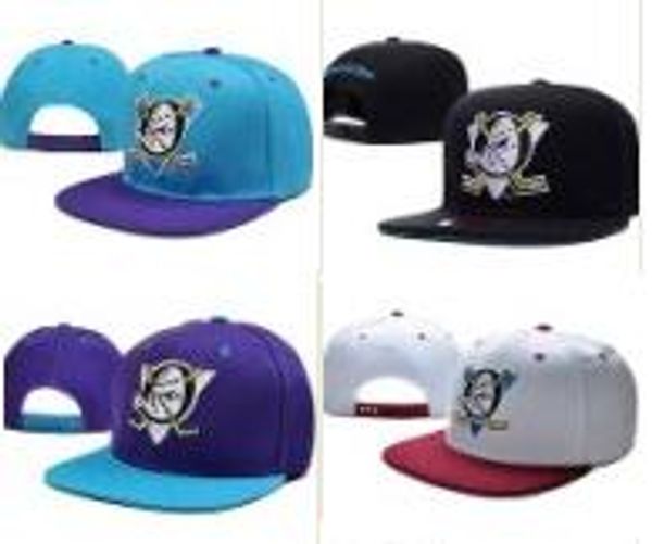

Новые 2017 НХЛ Могучий Хоккей Snapback Шляпы Анахейм Утки костяная шапка Плоские Моды Н