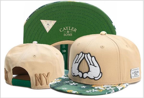 

Горячо ! CAYLER сын шляпы новый молния ручной Snapback шапки мужчины Snapback Cap дешевые snapbacks