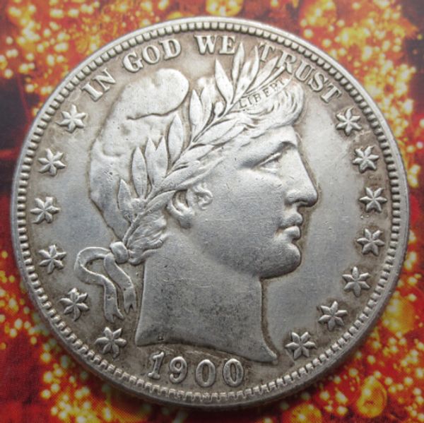 

1900 Barber Half Dollars COPY Coins Promotion Cheap Factory Price nice home Accessories Silver Coins