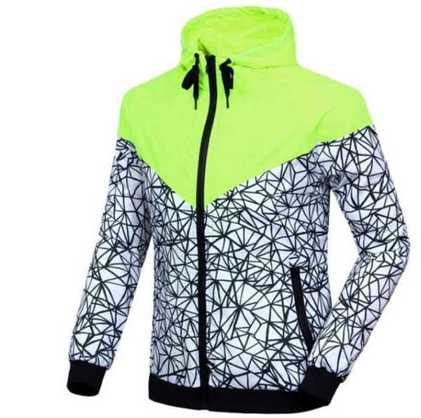 

Men Fashion Fall thin windrunner New arrival monolayer sport coats hoodies male windcheater jackets windbreaker hooded movement male