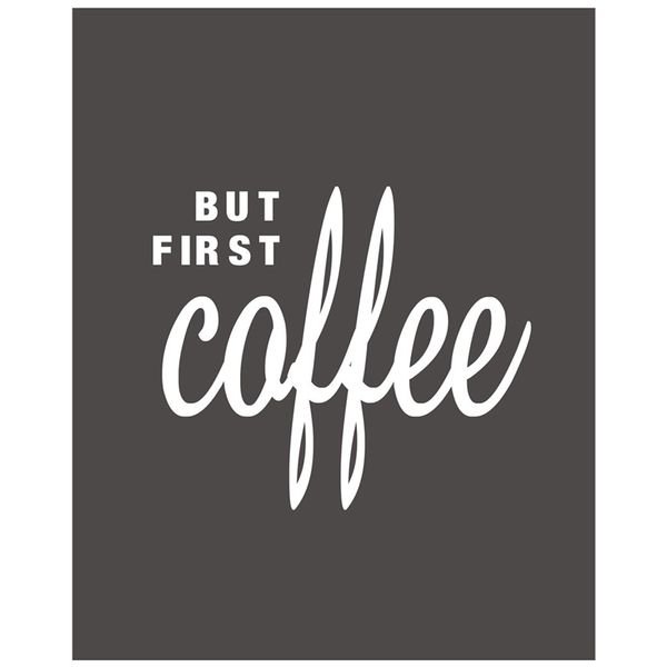 Chalk Sign But First Coffee Wood Sign For Coffee Shop Decoration