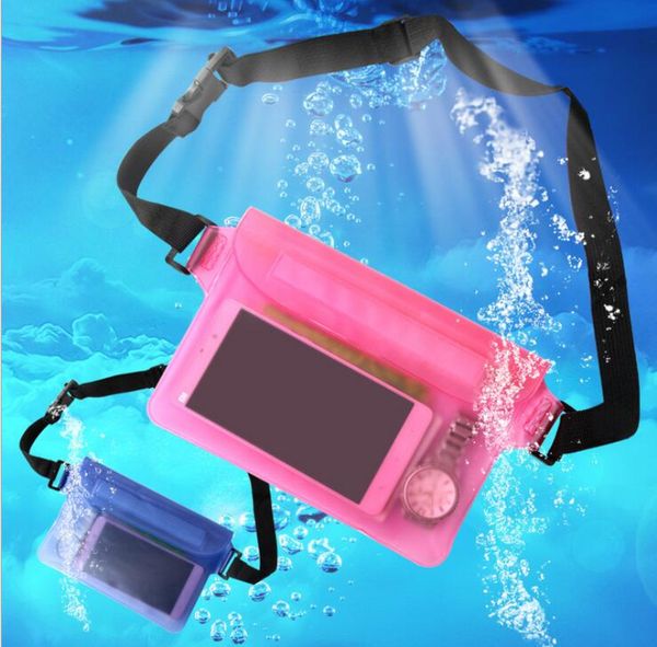 Wasserdichte transparente Tasche für Telefonzubehör, Zubehör, Displayschutzfolie, wasserdichter Verschlussbeutel, Sport-Verpackungsbeutel aus weichem Kunststoff