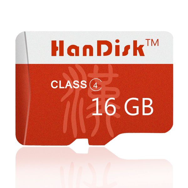 

Качество HanDisk 16 г Память Class4 Красный Micro SD Card 16 ГБ Micro SD Card SDXC TF Карта Один год Замена