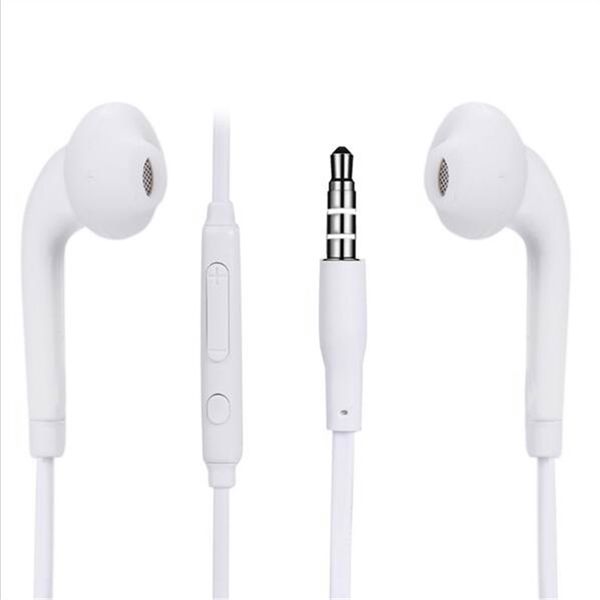 

for samsung s7 s6 s6 edge earphone 3.5mm in ear stereo headphone with mic and volume control headset earbud for iphone 5s 6 6s plus