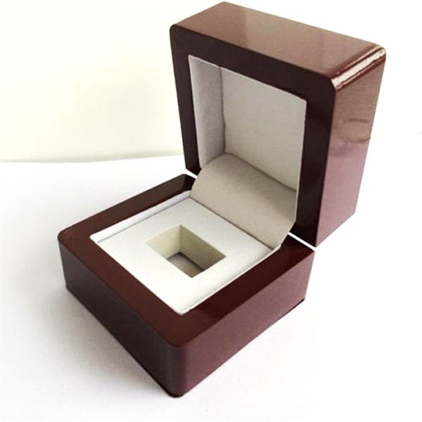 

wholesale rings boxes gift boxes jewelry boxes championship ring wooden box, Black;white