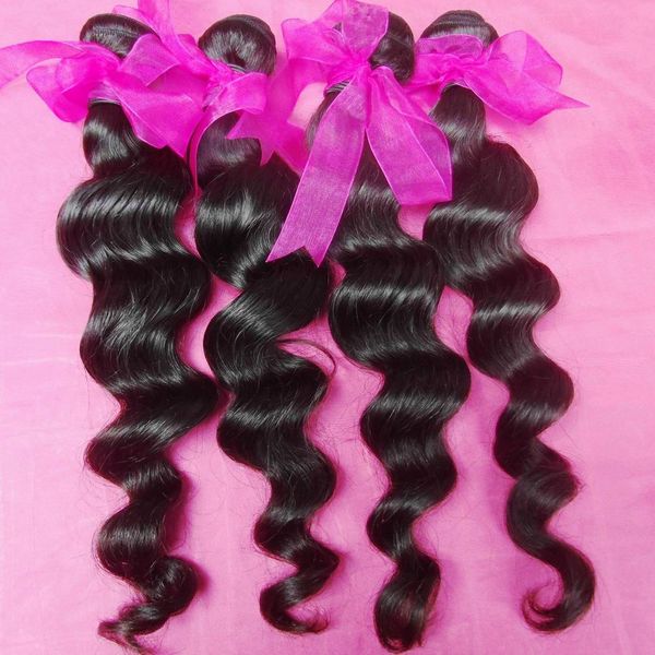 

400g lot direct donor virgin indian human hair loo e wave unproce ed hair no team