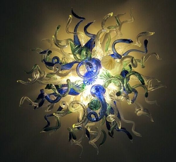 

домашнее украшение выдувное стекло art потолочное освещение ac led боросиликатного стекла арт люстры американски люстры из муранского стекла