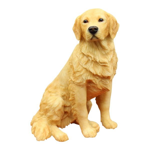 Resultado de imagen de escultura de perro golden