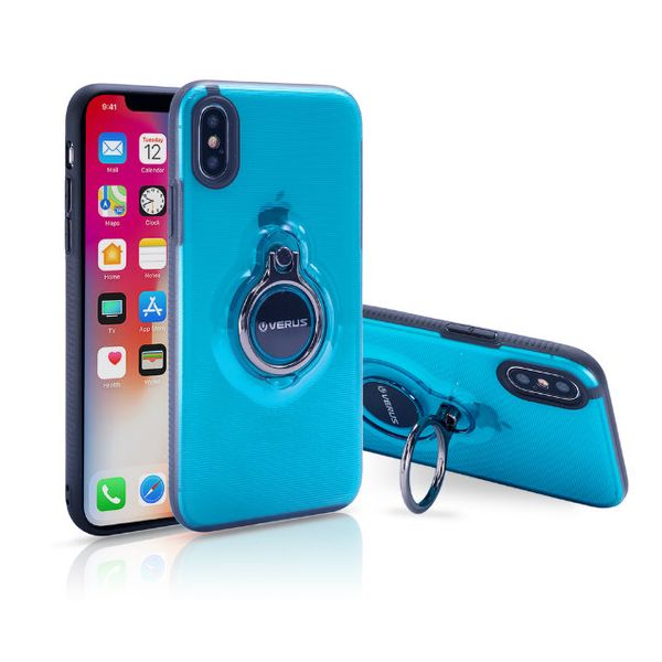 Moda celular case para iphone x iphone 8 8 plus suporte do anel do carro magnético para iphone 7 7g 6 6 plus tpu phone case