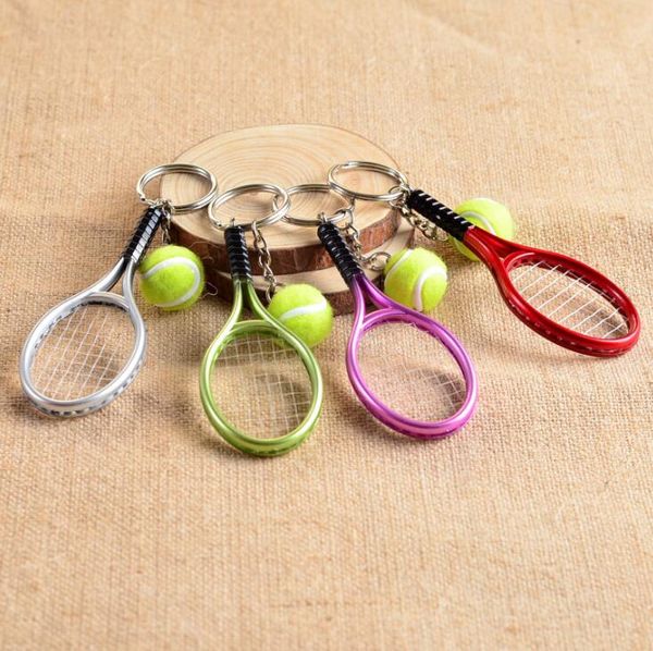 

new arrival mini tennis racket keychain creative personality publicity small gifts r158 arts and crafts mix order as your needs
