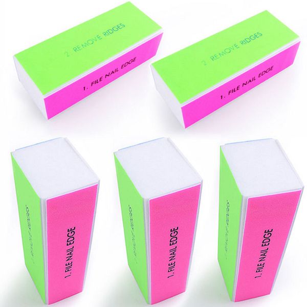 

wholesale- 3 pcs nail art manicure 4 way shiner buffer buffing block sanding file