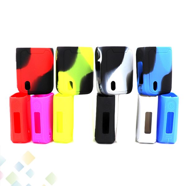 

Colorful Vaporesso Swag Silicone Case Soft Protective Sleeve Cover for Swag 80W Box Mod E Cig High quality DHL Free