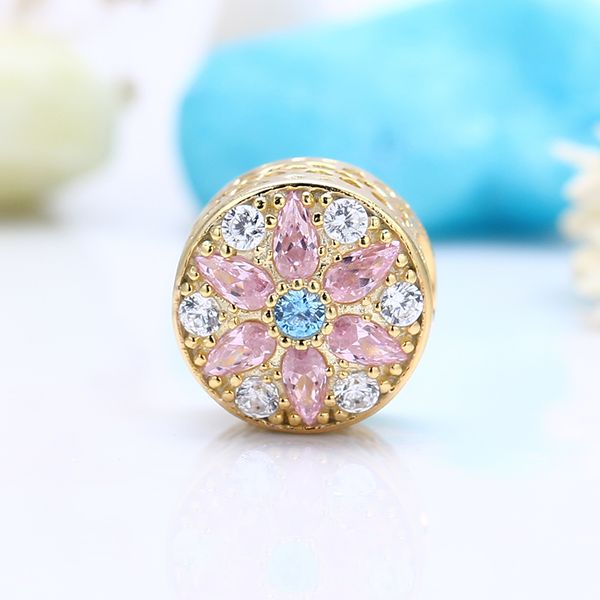 

2017 реальный стерлингового серебра 925 не покрытием роскошные цветение цветок прол