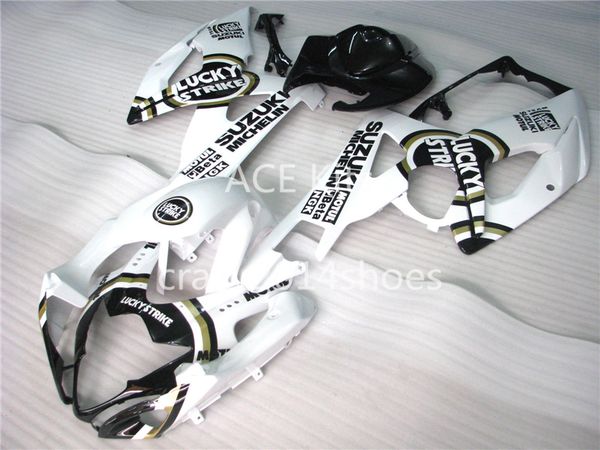

5 gifts new abs motorcycle fairing kits 100% fit for suzuki gsxr1000 k5 2005-2006 gsxr 1000 k5 05-06 nice white black article no.217