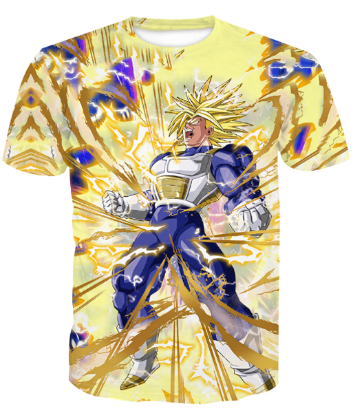 

dragon ball новые моды мужские / женские прохладный гоку рычание смешные футболки летний стиль смешные унисекс 3d печати случайные футболки, White;black