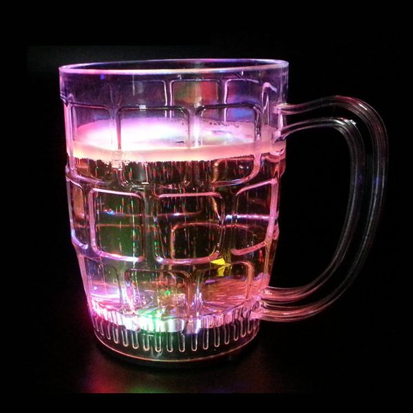 

wholesale-colorful flashing led light s cup night club party bar drinking beverage whisky beer glasses cup water react [ 1 pcs