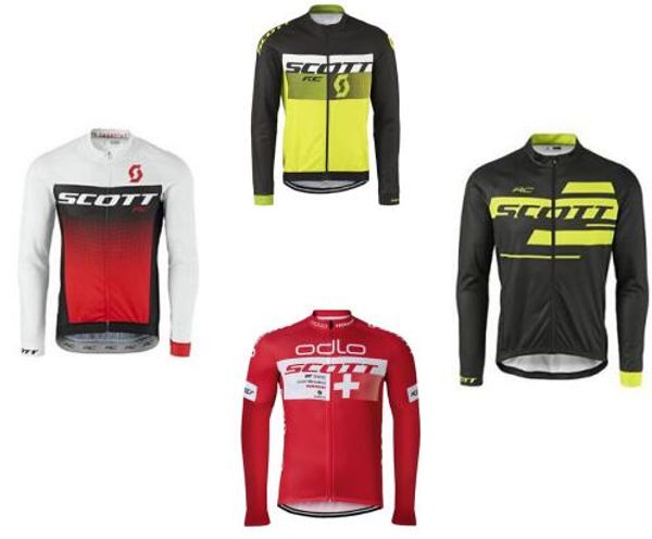 

Велосипедный трикотаж с длинным рукавом SCOTT Tour de France Весной и осенью Bisiklet носить в