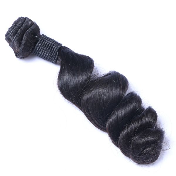 

Peruvian Virgin Human Hair Loose Wave Curly Unprocessed Remy Hair Weaves Double Wefts 100g/Bundle 1bundle/lot Can be Dyed Bleached