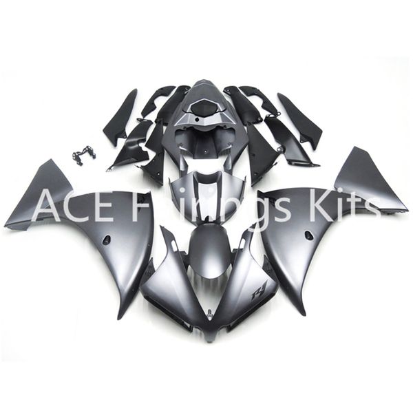 

3 gifts complete fairings for yamaha yzf 1000-yzf-r1-12-13-14 yzf-r1-2012-2013-2014 motorcycle full fairing kit matte silver grey