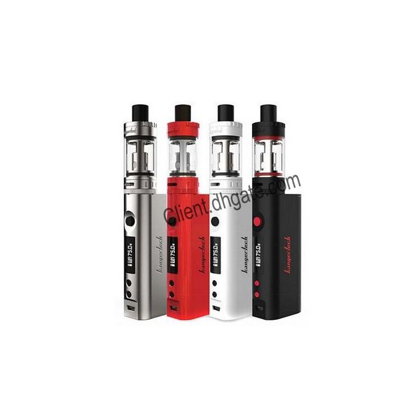 

Topbox Mini Starter Kit with Kbox 4.0ml Toptank Mini with 0.5ohm SS Clapton Coil Free DHL Shipment
