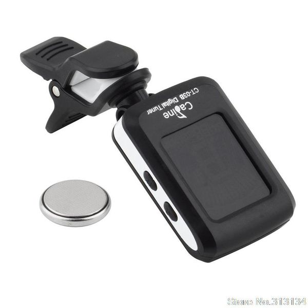 

Mini Clip-on Clip on LCD Display Guitar Tuner Backlight 360 Degree Rotatable Clip Tuner for Guitar Chromatic Bass Violin Ukulele