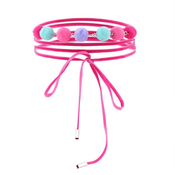 

2017 selling single product fashion hair tie lace neckline, lock necklace choker wholesale dhl ing, Golden;silver