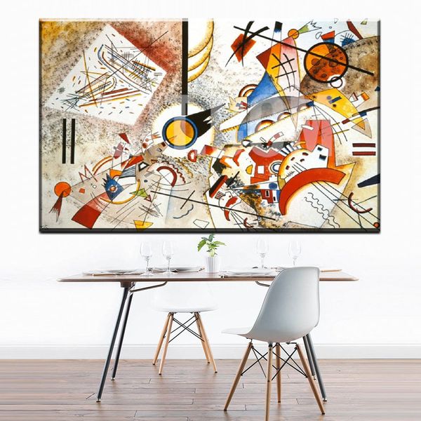 2019 Zz1172 Wassily Kandinsky Painting Abstract Circle Geometry Classic Art Home Decoration Canvas Poster Print Wall Decor Art From Xiadar02 8 95