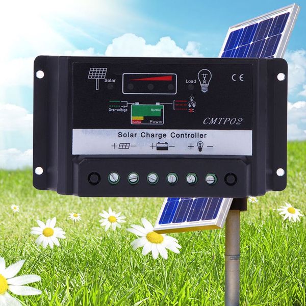 

10A / 20A Контроллер заряда аккумулятора батареи солнечной батареи 12V 24V Auto Switch LD291