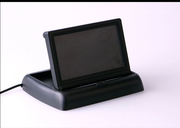 

car rearview camera intelligent parking assistance system pz606 4.3 inch 16:9 digital panel camera pixal 648*488 epacket