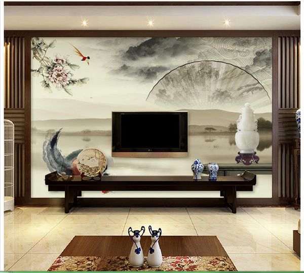 High Quality Custom 3d Ceiling Wallpaper Murals Wall Paper Antique